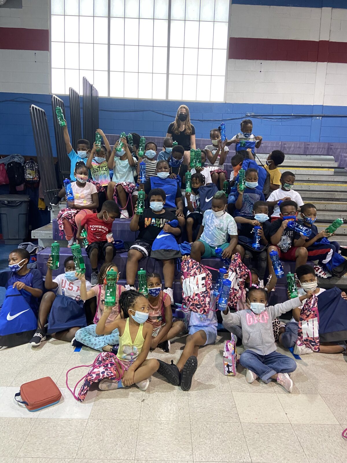Campers at Frank Callen Boys and Girls Club